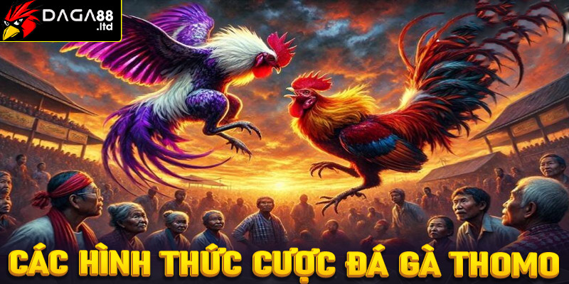 Điểm qua các hình thức cá cược đá gà Thomo tại nhà cái Daga88 